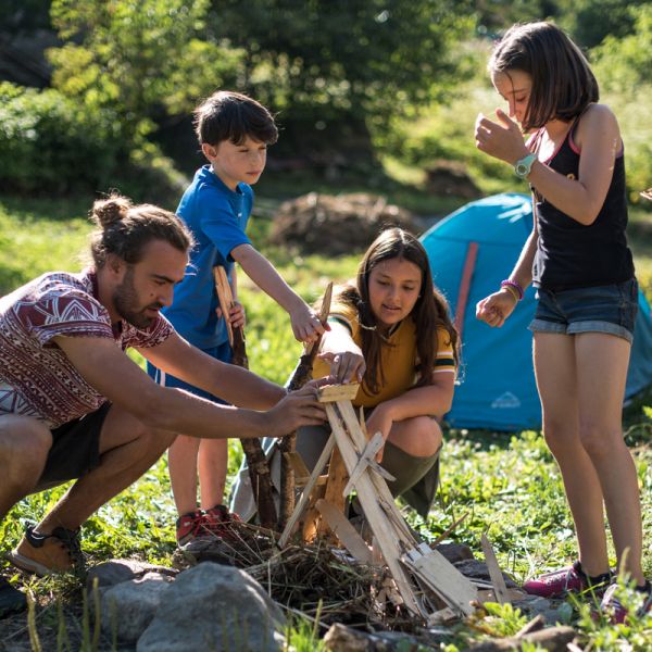 Colonie de vacances aventure pour enfant VACAF été 2024 Savoie
