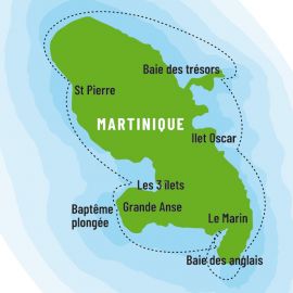 Tour de la Martinique - 10 jours
