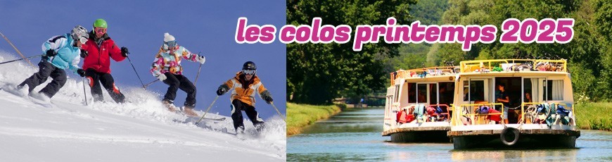 Colonie de vacances printemps 2025 pour les enfants de 6 à 17 ans.