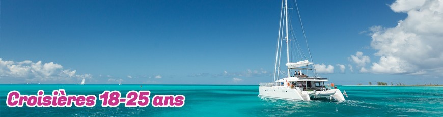 Croisières voile junior aux Antilles pour les jeunes jusqu'à 25 ans.