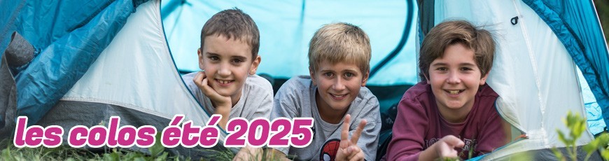 Colonie de vacances été 2025 pour les enfants de 6 à 17 ans. Pass colo